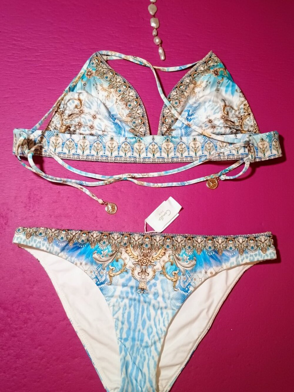 359$ Camilla swimsuit S Gatsbys girl GORGEOUS đ€© - Picture 2 of 11